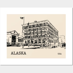 Alaska USA Posters and Art
